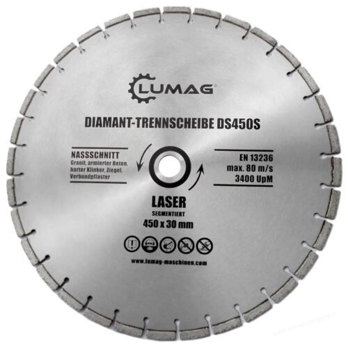 Lumag Germany Diamantový řezný kotouč Lumag DS450S Segment DS450S