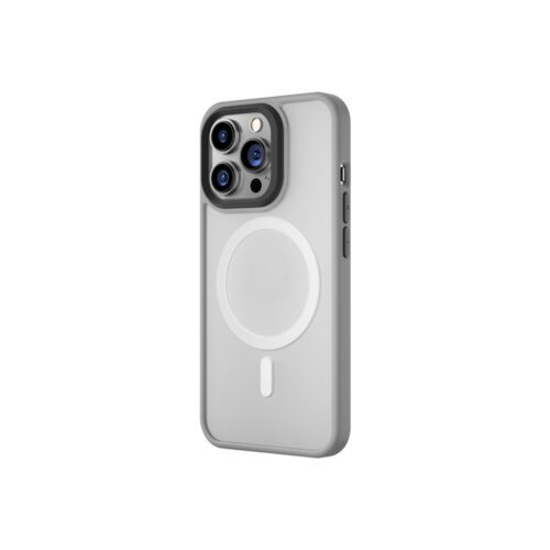 MagSafe kryt na iPhone 16 Pro Max Blueo Skin Friendly Frosted Case - šedý