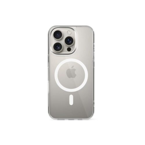 MagSafe kryt pro iPhone 16 Pro Max Epico SlimGlass Mag+ Case - průhledný