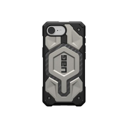 MagSafe kryt pro iPhone 16e UAG Monarch Pro - stříbrný