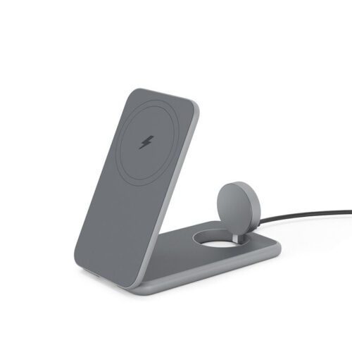 MagSafe skládací nabíjecí stojánek iSTYLE Mag+ - vesmírně šedý