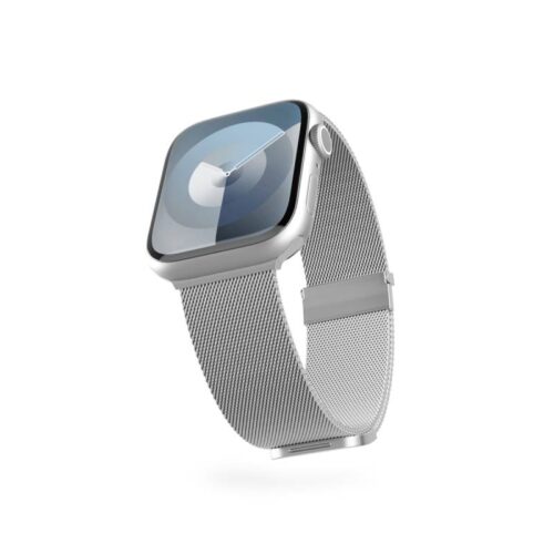 Milánský řemínek Epico pro Apple Watch 38/40/41 mm - stříbrný - Obrázek 2