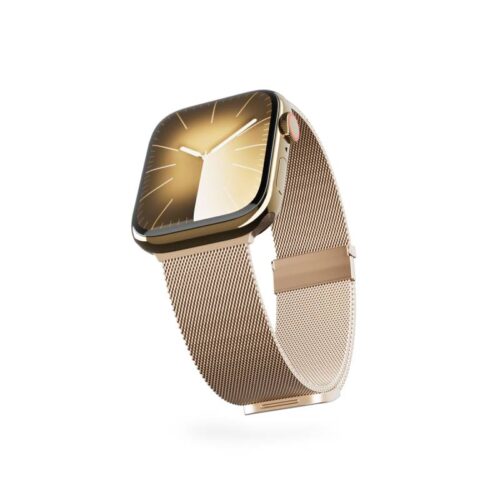 Milánský řemínek Epico pro Apple Watch 42/44/45/49 mm - zlatý - Obrázek 2
