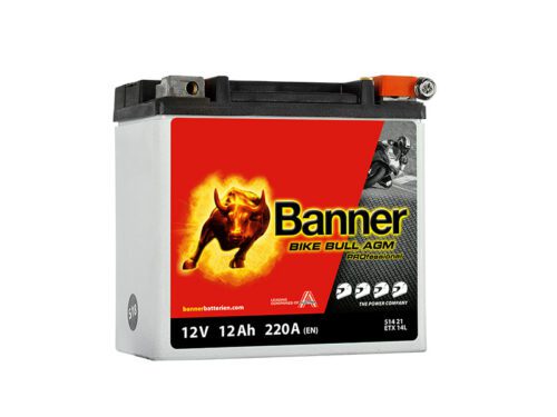 Motobaterie Banner Bike Bull AGM PRO 51421 / BETX 14L