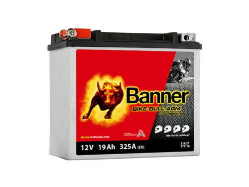 Motobaterie Banner Bike Bull AGM PRO 51621 / BETX 16