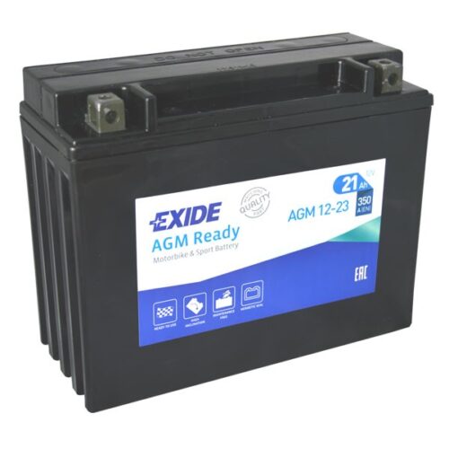 Motobaterie EXIDE BIKE AGM Ready 21Ah