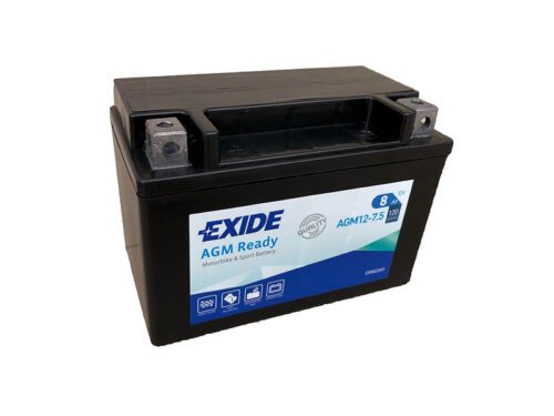 Motobaterie EXIDE BIKE AGM Ready 8Ah