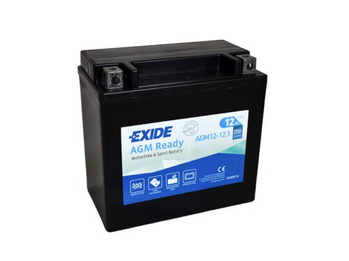 Motobaterie EXIDE BIKE AGM Ready AGM12-12.1