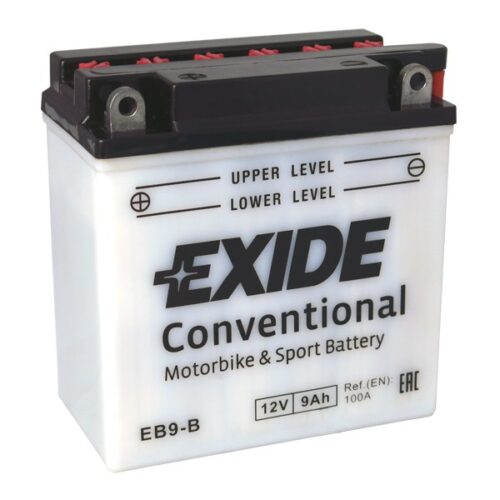 Motobaterie EXIDE BIKE Conventional 9Ah