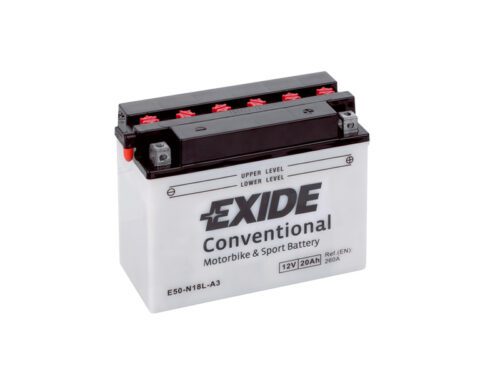 Motobaterie EXIDE BIKE Conventional E50-N18L-A3