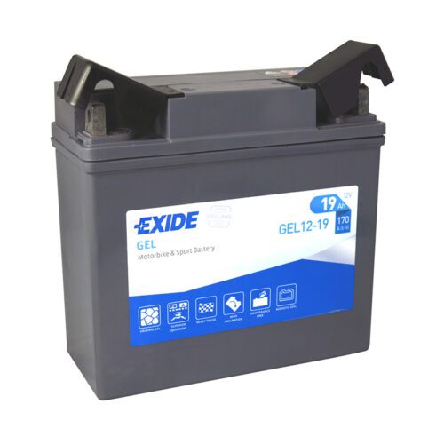 Motobaterie EXIDE BIKE GEL 19Ah