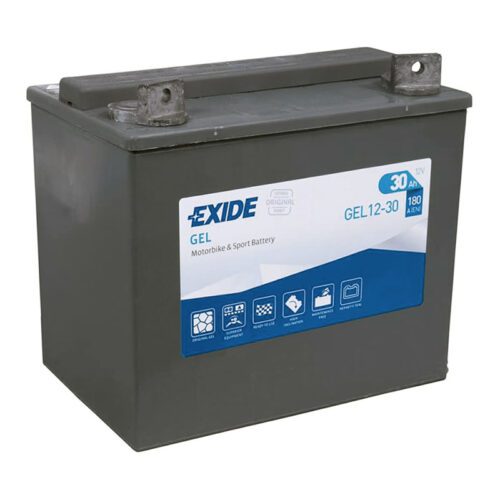Motobaterie EXIDE BIKE GEL 30Ah