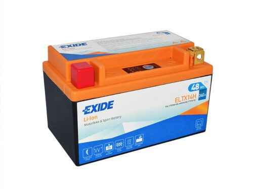 Motobaterie EXIDE BIKE Li-Ion 4Ah