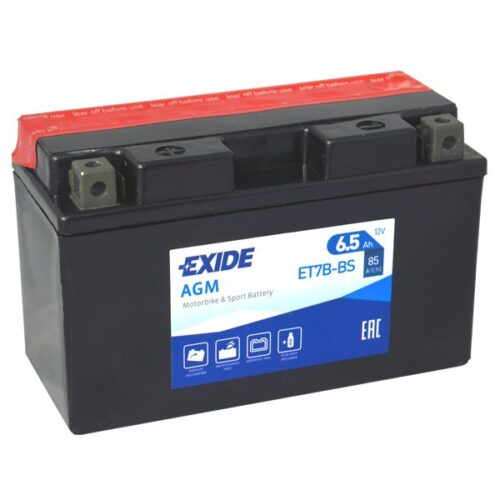 Motobaterie EXIDE ET7B-BS