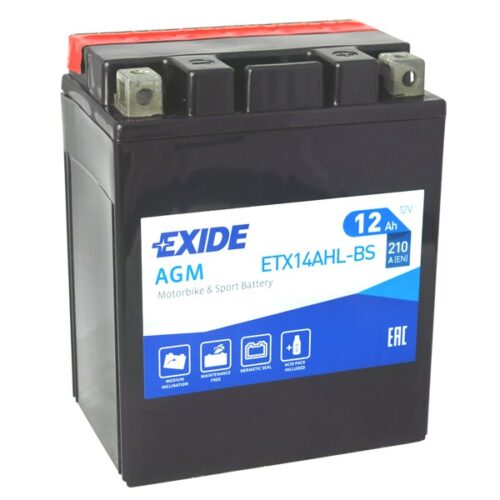 Motobaterie EXIDE ETX14AHL-BS