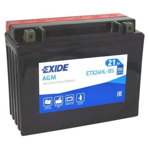 Motobaterie EXIDE ETX24HL-BS