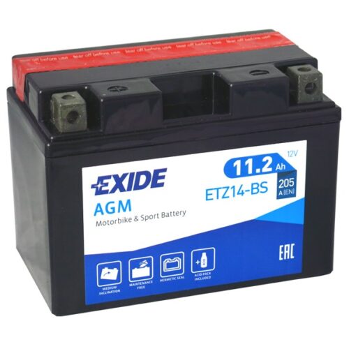 Motobaterie EXIDE ETZ14-BS