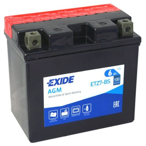 Motobaterie EXIDE ETZ7-BS