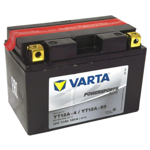 Motobaterie VARTA T12A-BS