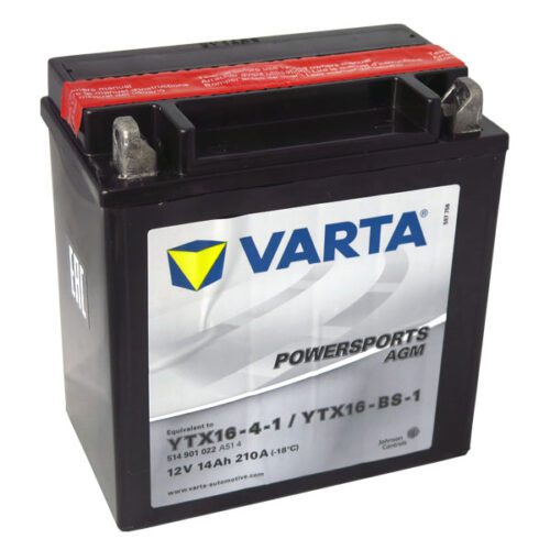Motobaterie VARTA TX16-BS-1