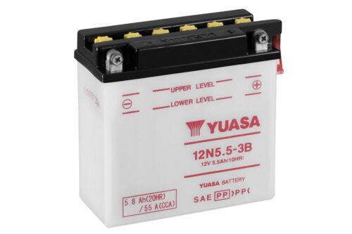 Motobaterie YUASA (originál) 12N5.5-3B