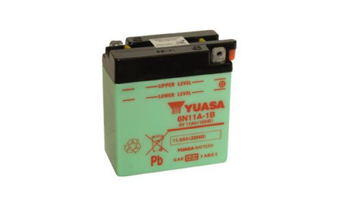 Motobaterie YUASA (originál) 6N11A-1B
