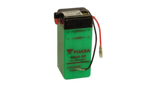 Motobaterie YUASA (originál) 6N4A-4D