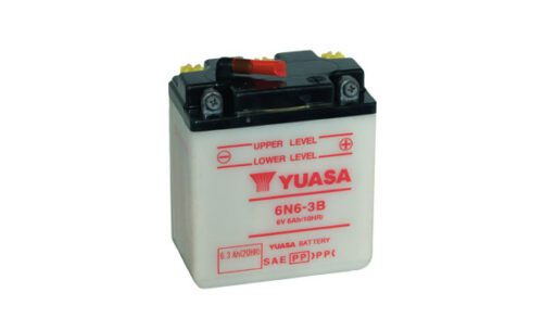 Motobaterie YUASA (originál) 6N6-3B
