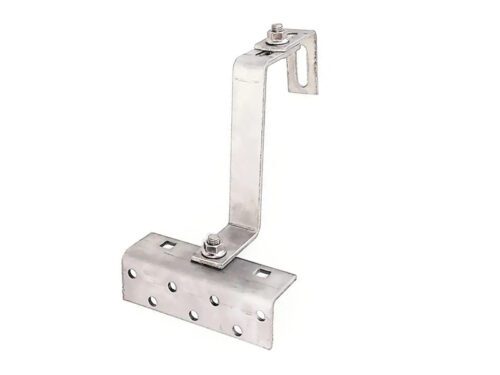 OEM Střešní hák solární nastavitelný - NEREZ - pro taškové střechy (rameno 120mm) - Obrázek 2