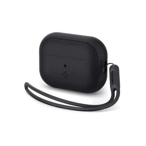 Obal pro AirPods Pro 2 gen. Spigen Silicone Fit - černý