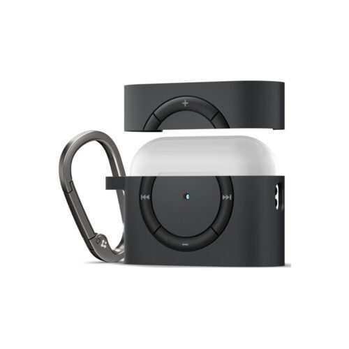 Obal pro AirPods Pro 2. gen Spigen Classic Shuffle - šedý