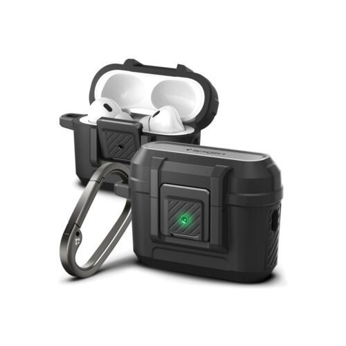 Obal pro AirPods Pro 2. gen Spigen Lock Fit - černý - Obrázek 2