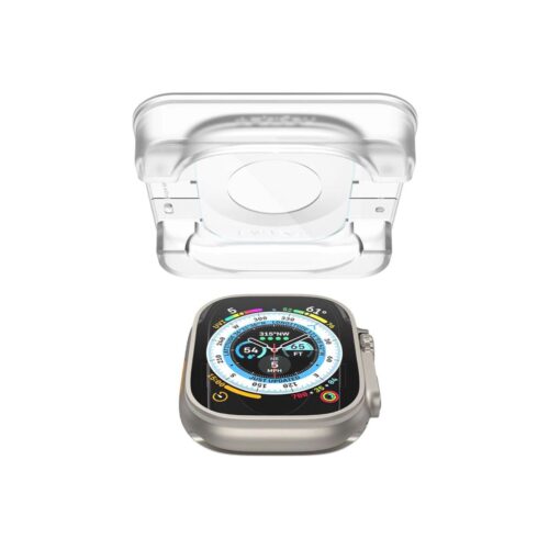 Ochranné sklo pro Apple Watch Ultra 49mm Spigen Glass EZ Fit 2 - Obrázek 2