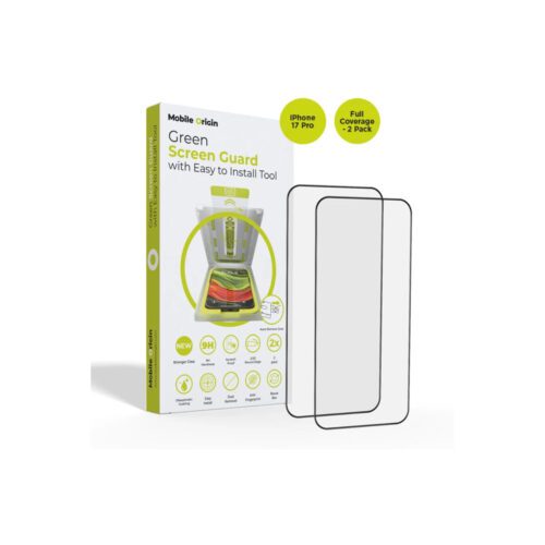 Ochranné sklo pro iPhone 17 Pro Mobile Origin Screen Guard s aplikátorem