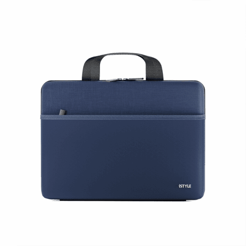 Odolná taška pro MacBook 13"/14" iSTYLE Hard Shell Handbag - půlnoční modrá