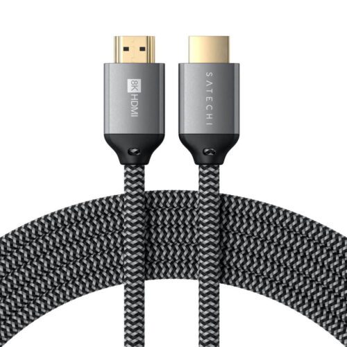 Opletený 2m kabel Satechi 8K Ultra HD High Speed HDMI - černý
