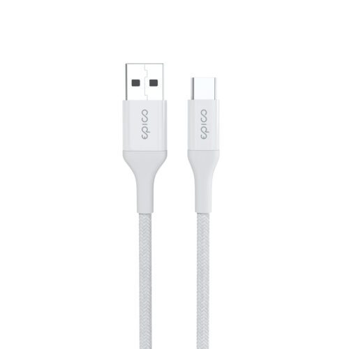 Opletený kabel Epico PD USB-A na USB-C 1