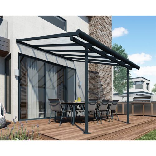 Palram Sierra 3000 antracit 3 x 3 hliníková (montovaná) pergola 703120