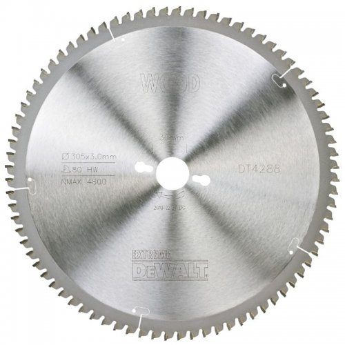 Pilový kotouč 305x30mm 80z TCG -5° DeWALT DT4288 DT4288