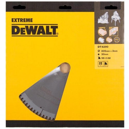 Pilový kotouč 305x30mm 96z TCG -5° DeWALT DT4290 DT4290
