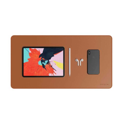 Podložka pod myš Satechi Eco Leather DeskMate - hnědá - Obrázek 2