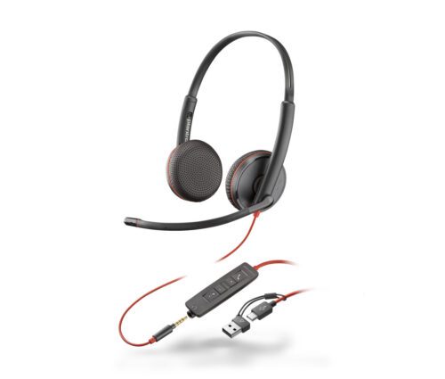 Poly Blackwire 3225 USB-C/A + 3