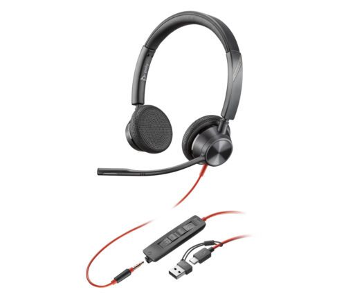 Poly Blackwire 3325 USB-C/A + 3
