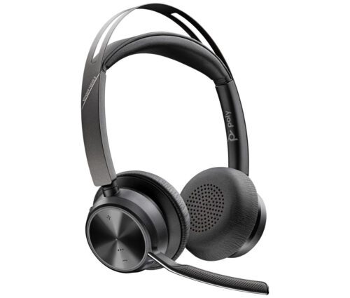 Poly Voyager Focus 2 MS USB-C-C Headset +USB-C/A Adapter +Charging Stand (9T9J6AA)