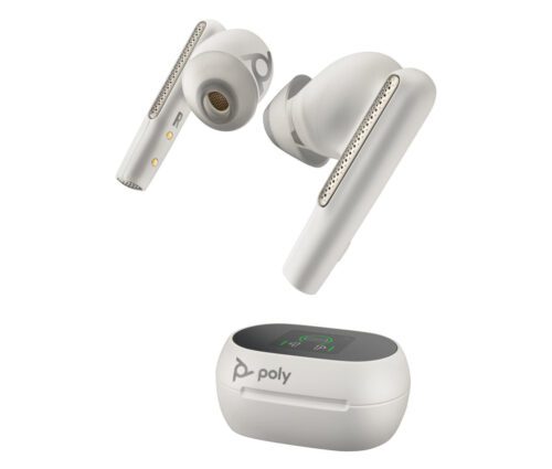 Poly Voyager Free 60+ MS White Sand + BT700 USB-A (7Y8G7AA)