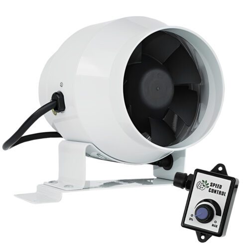 Potrubní ventilátor Dalap MF 100 EC s úsporným motorem a regulátorem otáček