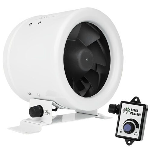 Potrubní ventilátor Dalap MF 125 EC s úsporným motorem a regulátorem otáček