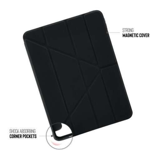 Pouzdro Pipetto Origami pro iPad Air 4 10.9" (2020) - černé - Obrázek 2