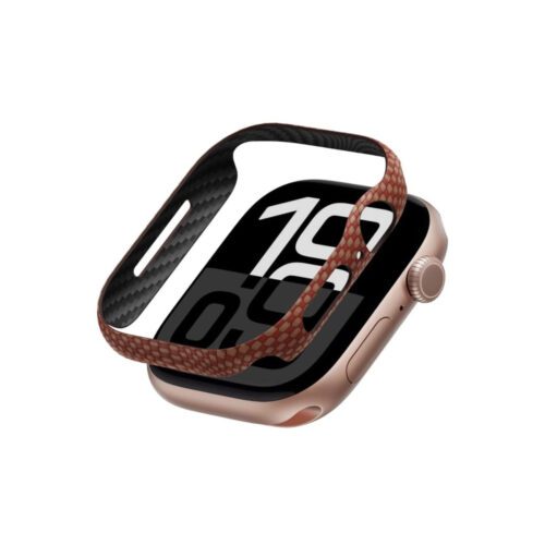 Pouzdro pro Apple Watch 46 mm Pitaka Air - bronzové - Obrázek 2