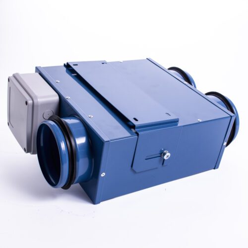 Radiální ventilátor do potrubí Dalap LIN mini Ø 80 mm se dvěma výstupy